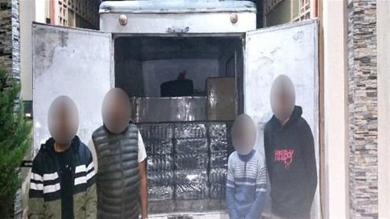 المتهمين _ المضبوطات
