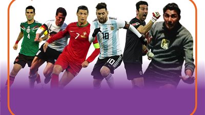 أكثر 6 لاعبين مشاركة في تاريخ بطولة كأس العالم | إنفوجراف