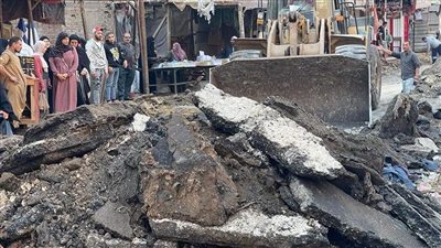 إزالة سوق شارع ترعة عبد العال وحملة إشغالات على المريوطية وكعابيش بالجيزة | صور