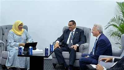  وزير التنمية المحلية يلتقي المديرة التنفيذية لبرنامج الأمم المتحدة للمستوطنات البشرية