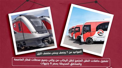 بتكلفة 6 جنيهات.. خدمة جديدة لركاب القطار الكهربائى الخفيف