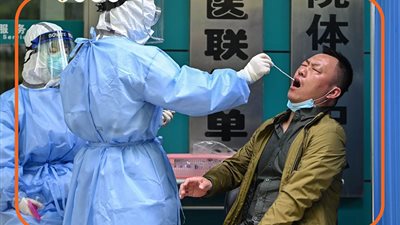 آلاف الإصابات وعمليات إغلاق كبرى.. كورونا يضرب الصين من جديد | فيديوجراف