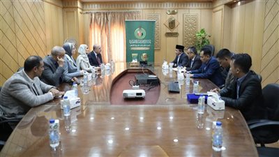 بيت الزكاة والصدقات يبحث مع وفد الهيئة الوطنية للزكاة بإندونيسيا سبل التعاون