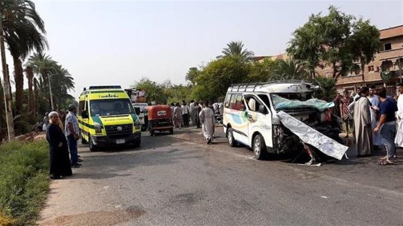 حادث بالطريق الزراعي