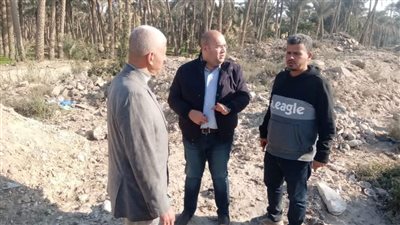 نائب محافظ الجيزة يتفقد طريق ٢١ بالصف واطفيح| صور