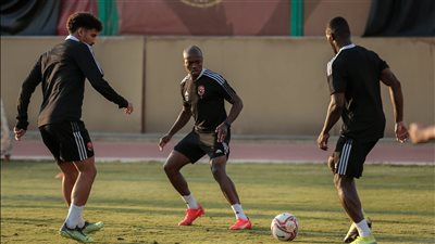 تركيز وجدية.. تفاصيل مران الأهلي |صور 