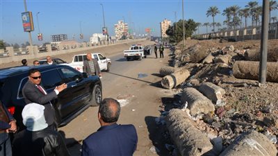 جولة تفقدية لمحافظ الدقهلية بشوارع المنصورة 