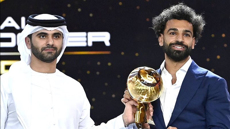 محمد صلاح بحفل جلوب