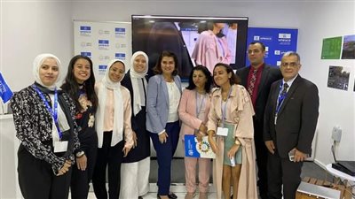 التأثير الاجتماعي والاقتصادي لتغير المناخ كعامل محدد للصحة مشروع بحثي لطلاب جامعة عين شمس