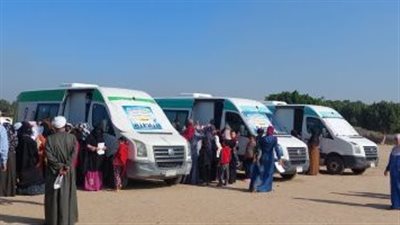 قافلة طبية لتوقيع الكشف الطبي على أهالي الحوامدية والبدرشين مجانا