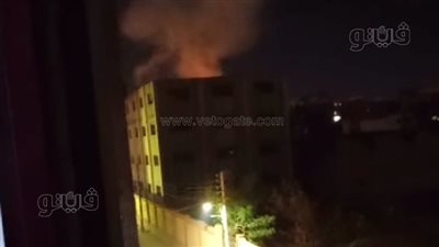 إخماد نيران حريق بمدرسة المحلة الصناعية