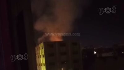 اللقطات الأولى لحريق مدرسة المحلة الصناعية | فيديو