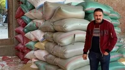 توريد 101 طن أرز شعير في مركز المنصورة 