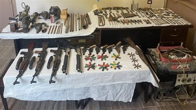 حملة أمنية بأسيوط.. ضبط 28 قطعة سلاح ناري و4 قضايا مخدرات