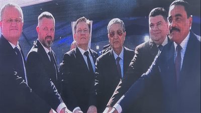 وزير الكهرباء يشهد تنفيذ الصبة الخرسانية للوحدة الأولى بمحطة الضبعة النووية