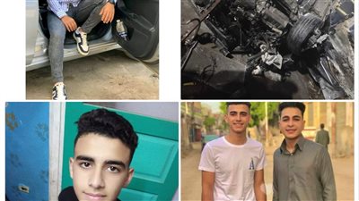 الصور الأولى لضحايا حادث طريق المنايف بالإسماعيلية