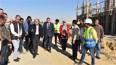 محافظ المنيا يتفقد محطة المعالجة الثلاثية بقرية شارونة بالمنيا لخدمة الأهالي بـ 4 قرى