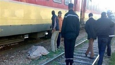 مصرع شخصين في تصادم قطار بدراجة بخارية في المنصورة