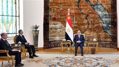 تداعيات الأزمة الروسية الأوكرانية تتصدر مباحثات السيسي ورئيس الجمعية الوطنية