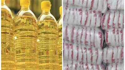 ضبط 22 طن زيت وسكر في حملة تموينية بأبو النمرس