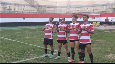 بطريقة كريستيانو رونالدو.. لاعبو بلدية المحلة يحتفلون بالفوز على أبو قير