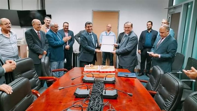 مطار برج العرب يحصل
