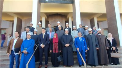 محافظ شمال سيناء يستقبل أعضاء قافلة الأزهر الدعوية