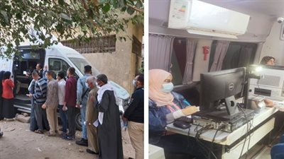 مكاتب سجل مدني متنقلة لتيسير حصول المواطنين على الخدمات الشرطية | صور