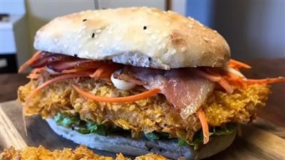 أفضل وصفة لعمل البرجر على طريقة كنتاكي