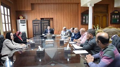 رئيس جامعة بني سويف يرأس اجتماعي المجلات العلمية وتطوير البرمجيات