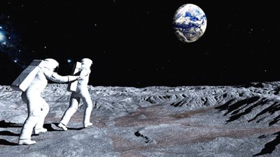 ناسا تكشف موعد العيش على القمر 