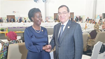  على هامش القمة الثامنة عشرة.. وزير البترول يلتقي السكرتير العام للمنظمة الدولية للفرنكفونية 