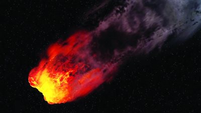 فيديو يصور لحظة احتراق جسم فضائي