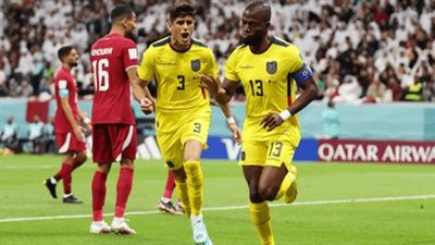 فالنسيا يعزز تقدم الإكوادور أمام قطر بالهدف الثاني في افتتاح كأس العالم