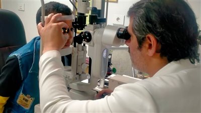 إجراء عمليات عيون بالمجان في قافلة ستر وعيون بمدينة أوسيم