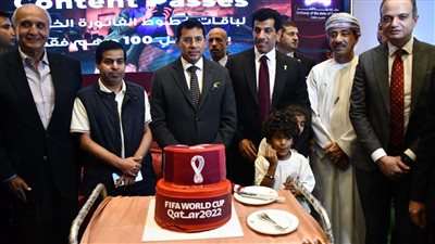 وزير الرياضة يشهد احتفالات سفارة قطر بانطلاق كأس العالم | صور