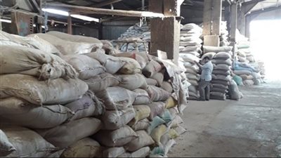 ضبط 10 أطنان أرز شعير في حملة تموينية بالدقهلية