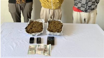 استعجال تحريات المباحث لـ ٣ أشخاص بحوزتهم كمية من مخدر الهيدرو ببدر