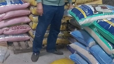 مصادرة 26 طن أرز شعير جمعها تجار بالمخالفة للقرارات الحكومية في الغربية