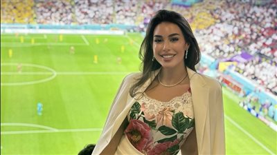 شاهد.. ياسمين صبري في أحدث ظهور من افتتاح كأس العالم