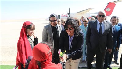 نائب وزير السياحة والآثار تشارك فى مؤتمر السياحة الصحية بالوادي الجديد