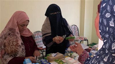 جامعة مدينة السادات تطلق قافلة طبية مجانية بقرية عزبة الصعايدة بالمنوفية