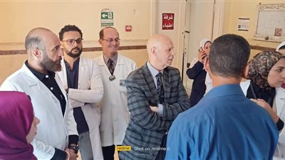 وكيل صحة الشرقية يتفقد مستشفى بلبيس المركزي