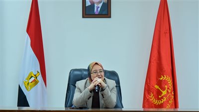 هالة عبد السلام تعقد اجتماعا مع مديري مدارس التعليم الفني ببورسعيد l صور 