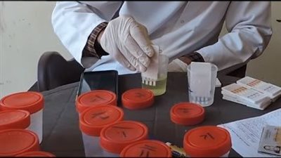 إجراء تحليل مخدرات لسائق سيارة دهس شابا بمنشأة القناطر 