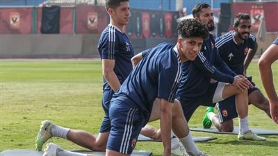 لقطات من مران الأهلى اليوم استعدادا لمباراة المقاولون | صور 