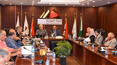 ناصر يلتقي بأعضاء شعبة المصدرين والمستوردين لمناقشة إقامة مؤتمر لتنشيط ودعم الصادرات بالجيزة