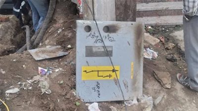 إخماد حريق بمحول كهرباء بالمحطة الجديدة بالإسماعيلية| صور