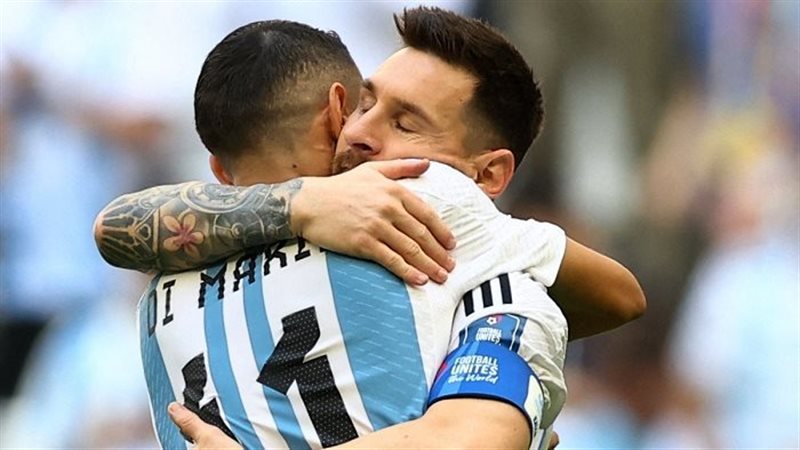 ميسي ودي ماريا 