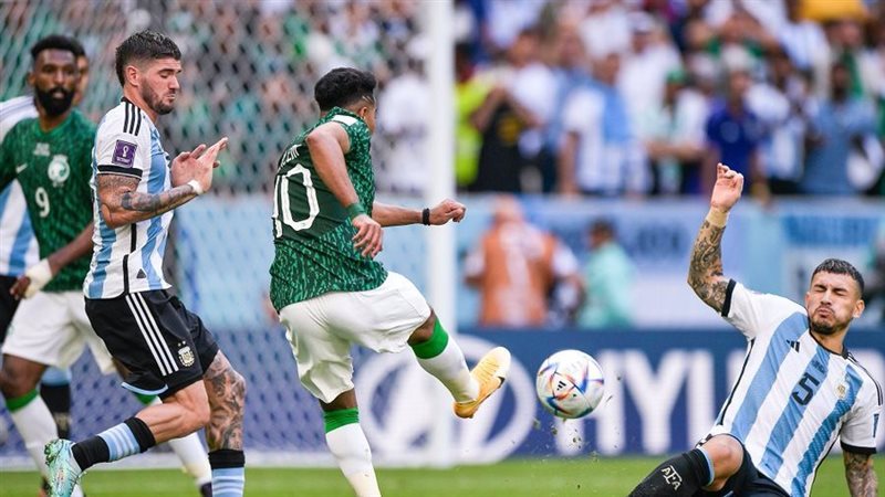مباراة السعودية والأرجنتين